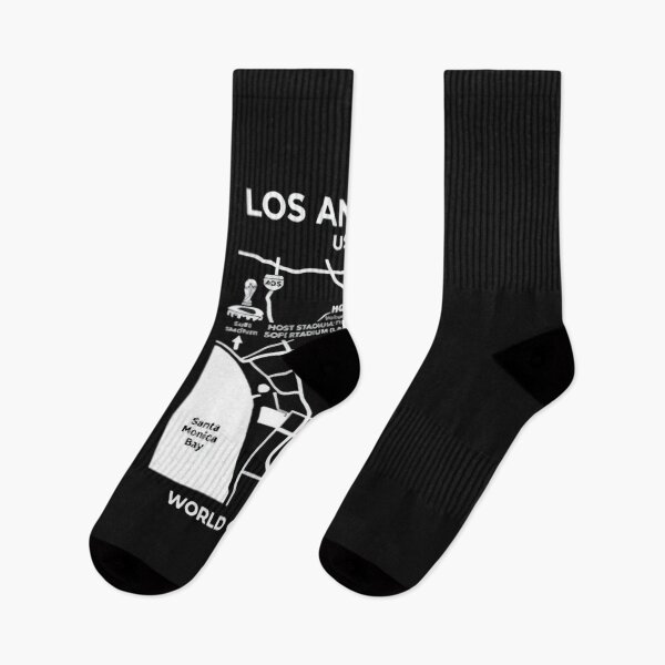 Item preview, Los Angeles 2026 Soccer Host City Map designed and sold by shopmamabite.