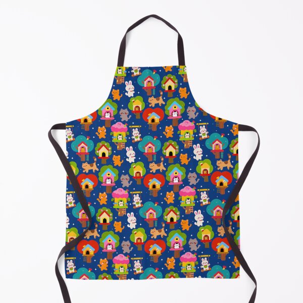 Item preview, Fantasy Treehouse Pals Seamless  designed and sold by KJackArtwork.