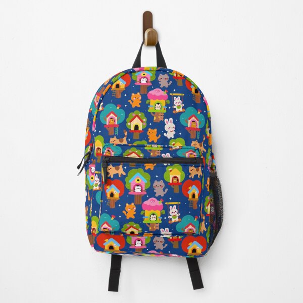 Item preview, Fantasy Treehouse Pals Seamless designed and sold by KJackArtwork.