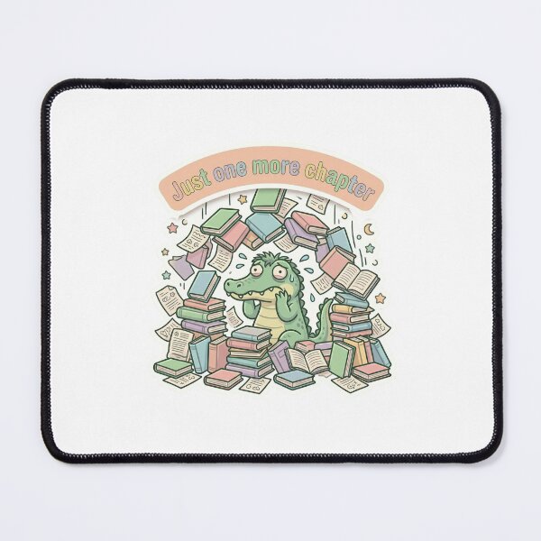 Item preview, Just One More Chapter Chaos – Book Lover Illustration designed and sold by Biwbiwty.