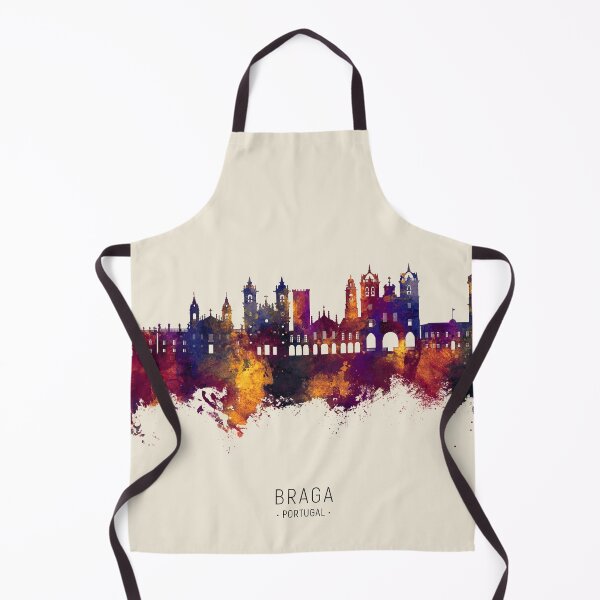 Item preview, Braga Portugal Skyline designed and sold by ArtPrints.