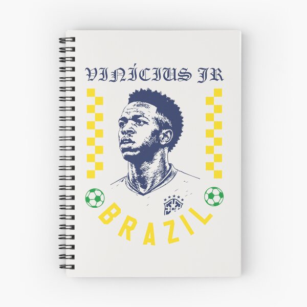 Item preview, Vinícius Jr Brazil Soccer Legend Retro Football Fan Design designed and sold by Tattee.