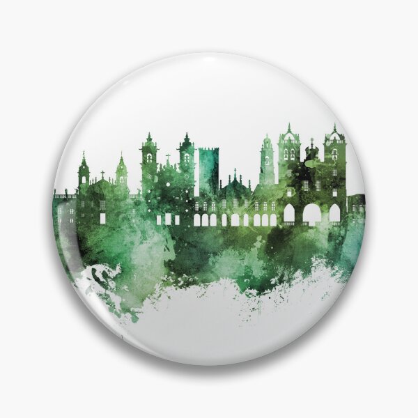 Item preview, Braga Portugal Skyline designed and sold by ArtPrints.
