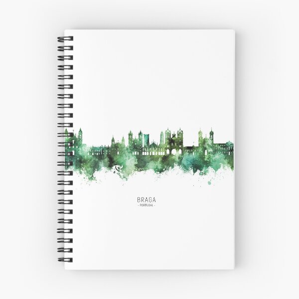 Item preview, Braga Portugal Skyline designed and sold by ArtPrints.
