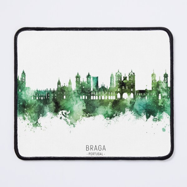 Item preview, Braga Portugal Skyline designed and sold by ArtPrints.