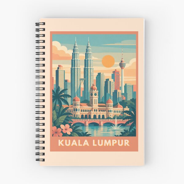 Item preview, Kuala Lumpur Malaysia Travel Poster designed and sold by MatthewHeights.