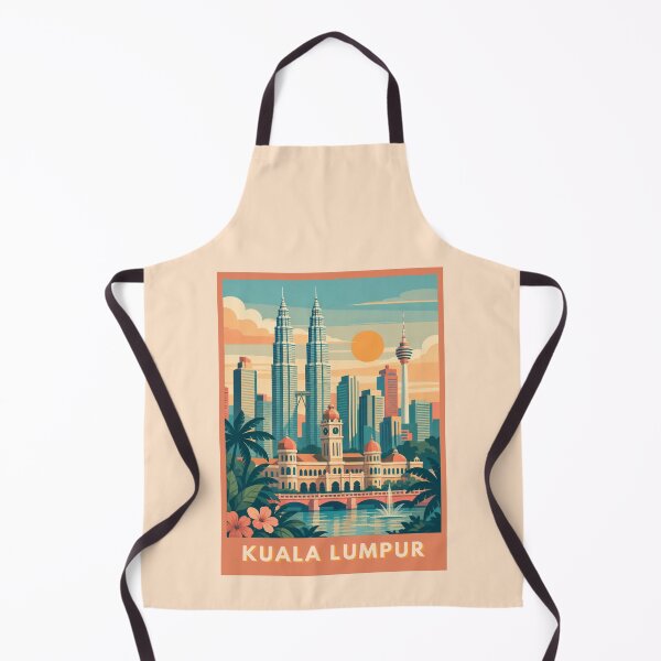 Item preview, Kuala Lumpur Malaysia Travel Poster designed and sold by MatthewHeights.