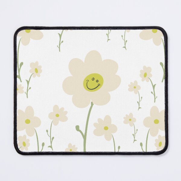 Item preview, Smiling Daisy gardening graphic , Hippy Retro Boho design designed and sold by Lunevalleyart.