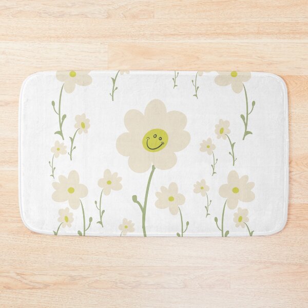 Item preview, Smiling Daisy gardening graphic , Hippy Retro Boho design designed and sold by Lunevalleyart.