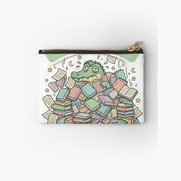 Item preview, I’m Fine – Surrounded by Books Funny Reader Illustration designed and sold by Biwbiwty.