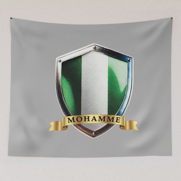 Item preview, Nigeria Heritage Shield for Mohammed designed and sold by Highlandkings.