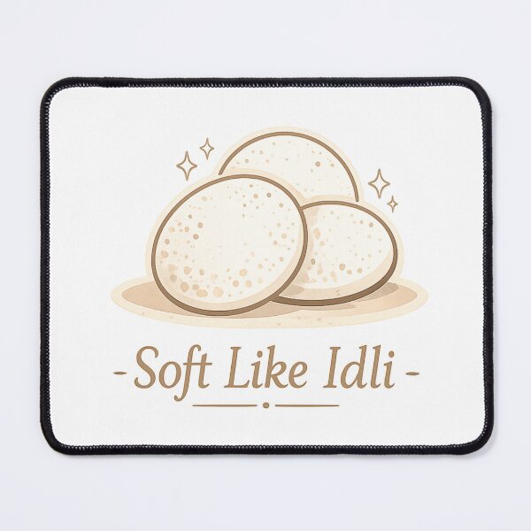 Item preview, Soft Like Idli – Cute Minimal South Indian Food Design | Idli Lover Aesthetic designed and sold by Globalcitytees.
