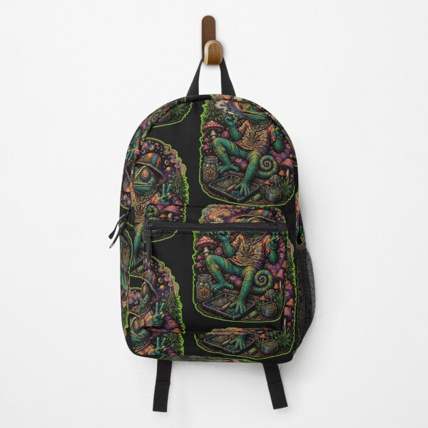 Item preview, Chamaleon on a lysergic trip designed and sold by GreenKingShop.