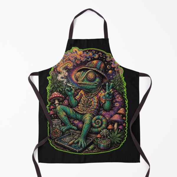 Item preview, Chamaleon on a lysergic trip designed and sold by GreenKingShop.