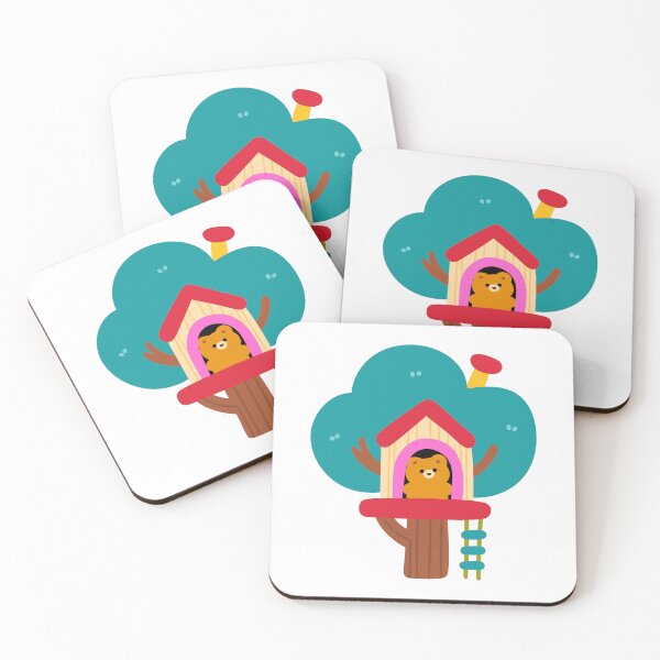 Item preview, Fantasy Treehouse Pals designed and sold by KJackArtwork.