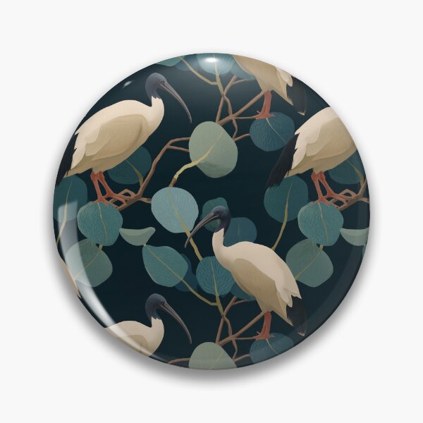 Item preview, Iconic Ibises | Bin Chicken Seamless Pattern designed and sold by sundayclay.