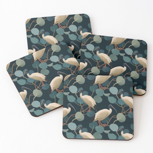 Item preview, Iconic Ibises | Bin Chicken Seamless Pattern designed and sold by sundayclay.