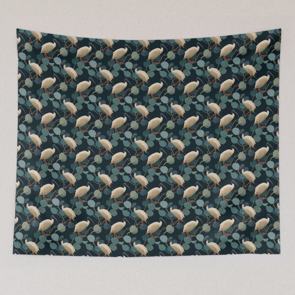 Item preview, Iconic Ibises | Bin Chicken Seamless Pattern designed and sold by sundayclay.