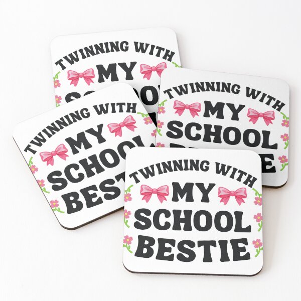 Item preview, Twinning With My School Bestie – Cute Matching Friends Shirt | BFF School Twin Day Gift designed and sold by Teetreasure2.