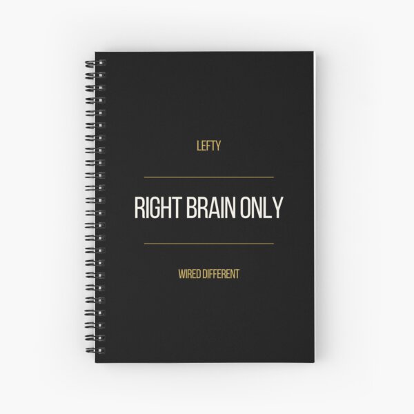 Item preview, Lefty Right Brain Only Wired Different Tee designed and sold by ProdlyTees.