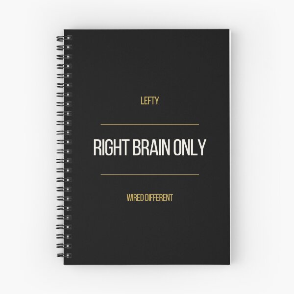 Item preview, Lefty Right Brain Only Wired Different Tee designed and sold by ProdlyTees.