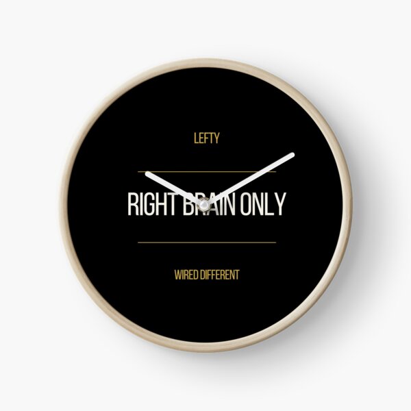 Item preview, Lefty Right Brain Only Wired Different Tee designed and sold by ProdlyTees.