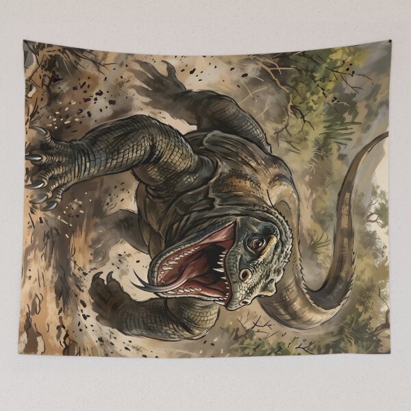 Item preview, Komodo Dragon Venomous Reptile designed and sold by RubisLeaf.