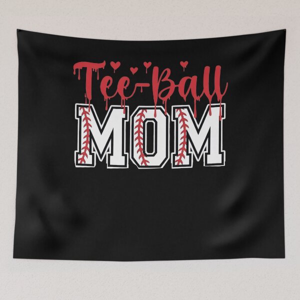 Item preview, Dripping Tee Ball Mom Baseball Design designed and sold by LarryMBrown.