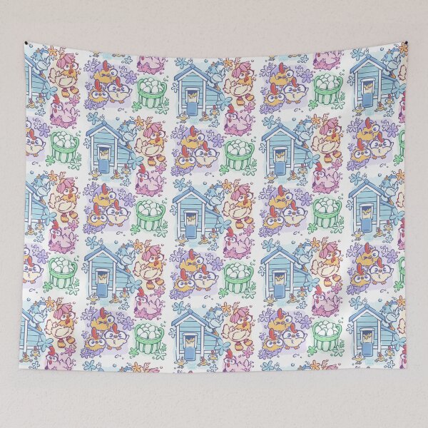 Item preview, Funny Rainbow Chickens designed and sold by SketchesWSara.
