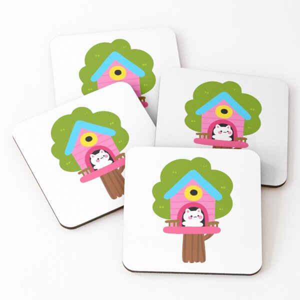 Item preview, Fantasy Treehouse Pals designed and sold by KJackArtwork.
