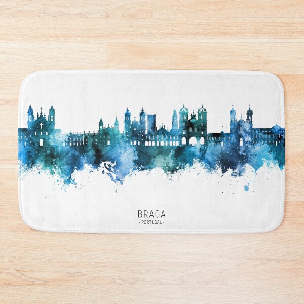 Item preview, Braga Portugal Skyline designed and sold by ArtPrints.