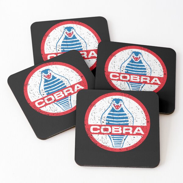 Item preview, Shelby Cobra badge - race worn distressed aged print  designed and sold by Zoenix.
