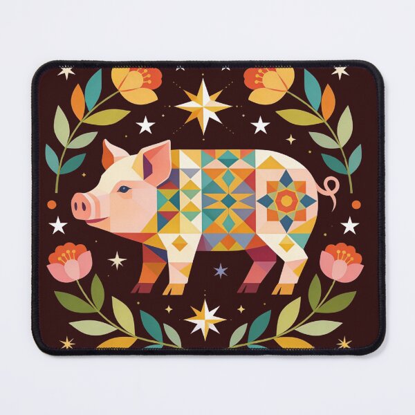 Item preview, Zodiac Pig designed and sold by unboxedbyJuls.