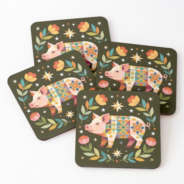 Item preview, Zodiac Pig  designed and sold by unboxedbyJuls.