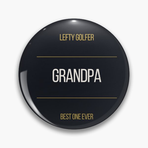 Item preview, Lefty Golfer Granpa Best One Ever Tee designed and sold by ProdlyTees.