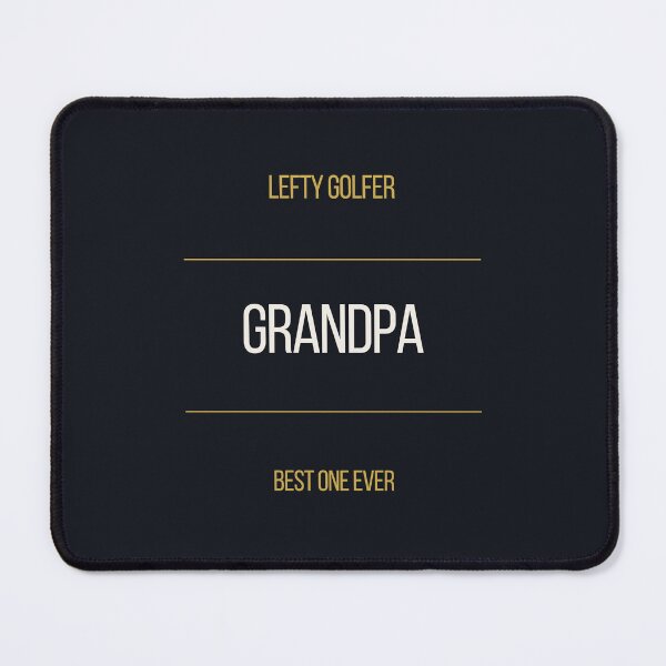 Item preview, Lefty Golfer Granpa Best One Ever Tee designed and sold by ProdlyTees.