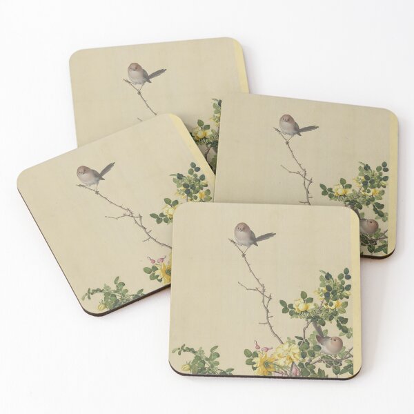Item preview, yellow rose and bleeding heart  designed and sold by Paper & Pine .
