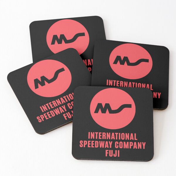 Item preview, Retro Fuji Speedway emblem 1960's -70's - Japanese racing - red print  designed and sold by PixelsCrafter.