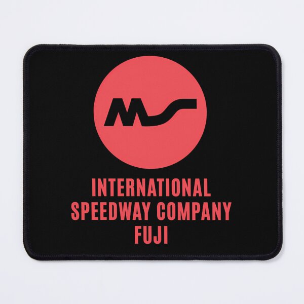 Item preview, Retro Fuji Speedway emblem 1960's -70's - Japanese racing - red print  designed and sold by PixelsCrafter.