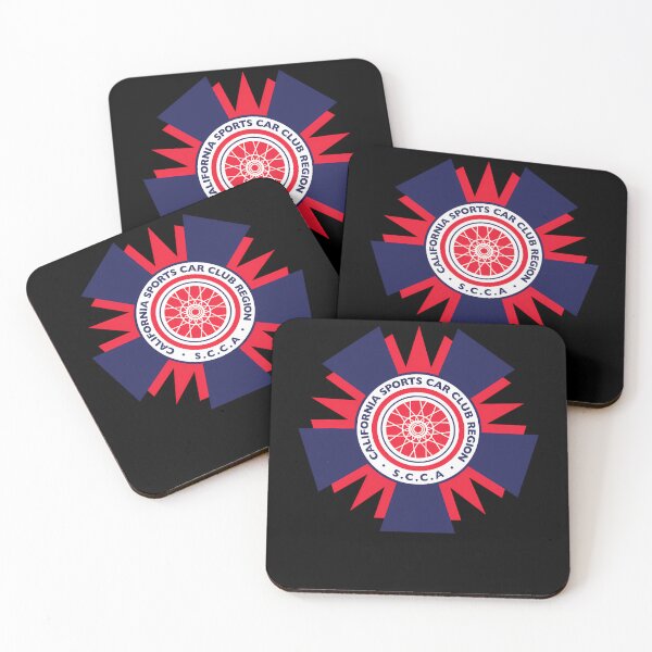 Item preview, SCCA (Sports car Club of America) California region vintage emblem - colour print  designed and sold by PixelsCrafter.