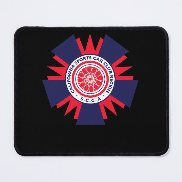 Item preview, SCCA (Sports car Club of America) California region vintage emblem - colour print  designed and sold by PixelsCrafter.