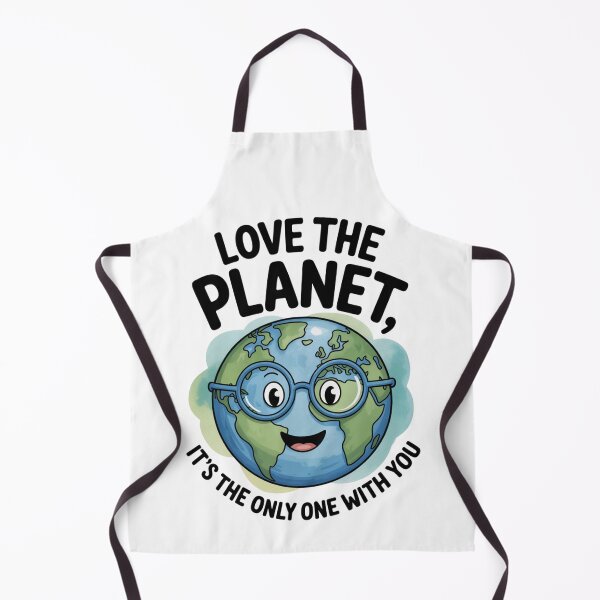 Item preview, Nerdy Earth Globe Glasses Cute Kawaii Science Nature T-Shirt designed and sold by proearth2022.