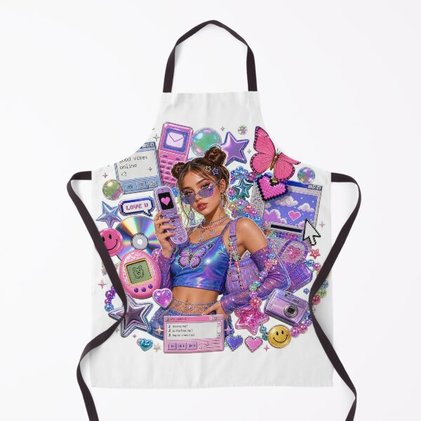 Item preview, Symbols of Y2K - Y2K Aesthatic Nostalgia designed and sold by Unpredictable Fat Cat.
