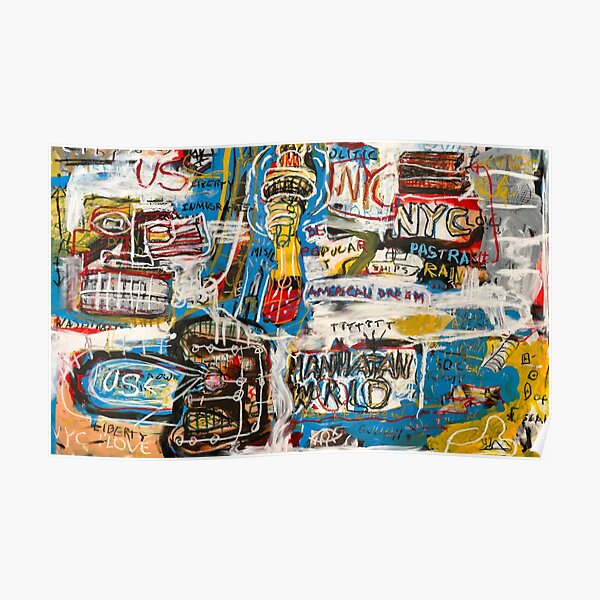 Manhattan World Poster