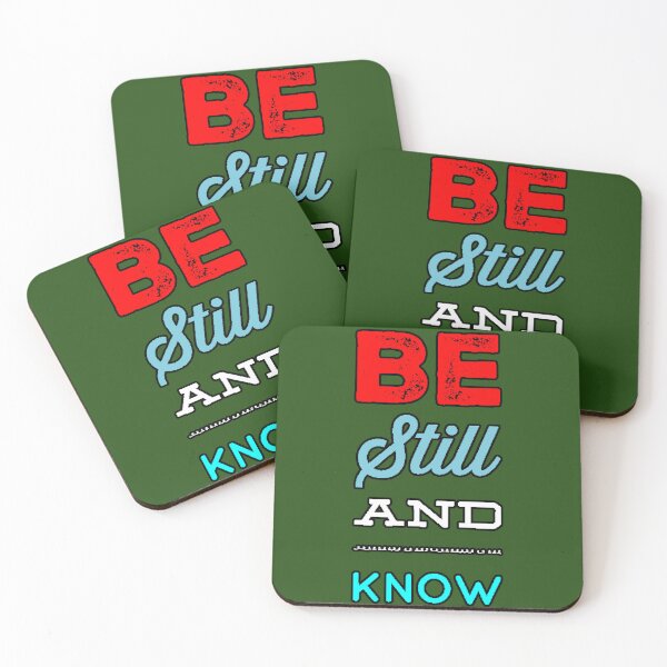 Item preview, Be Still and Know Psalm 46 Calm Faith designed and sold by AstronautMerch.
