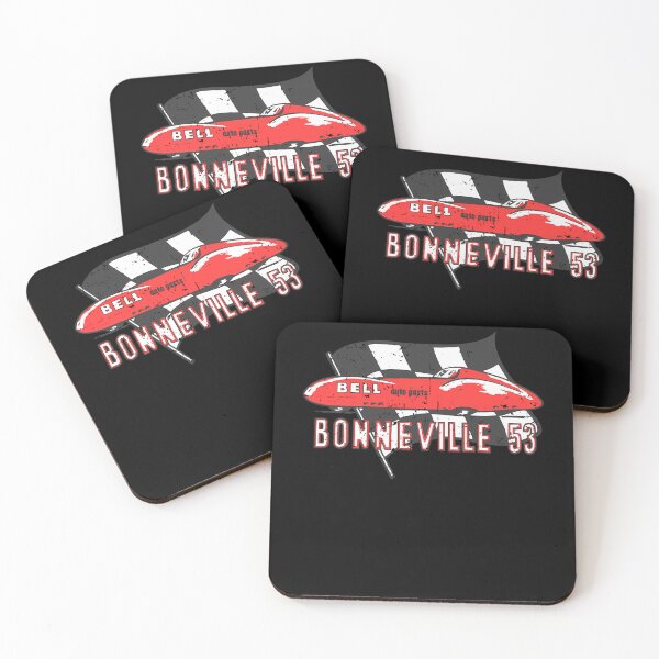 Item preview, 1953 Bonneville Speed Week - aged, worn, salt distressed print  designed and sold by PixelsCrafter.