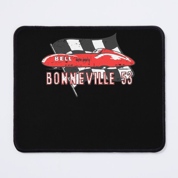 Item preview, 1953 Bonneville Speed Week - aged, worn, salt distressed print designed and sold by PixelsCrafter.