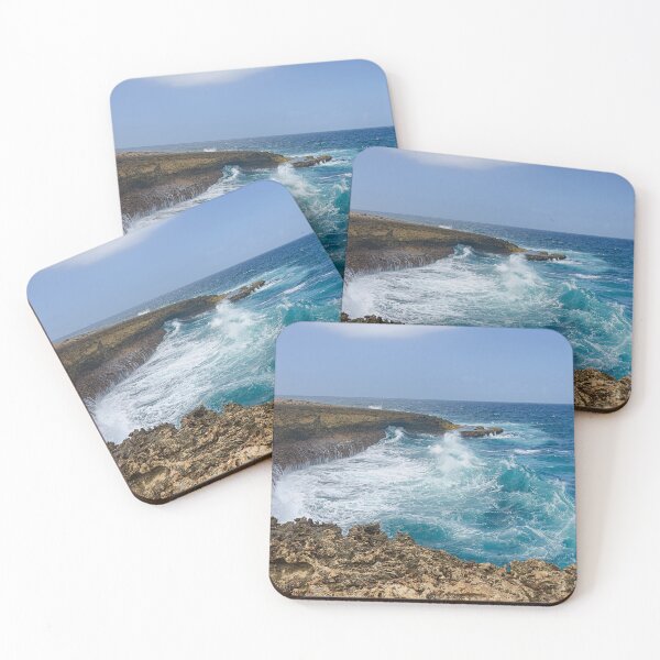 Item preview, Waves Crashing on Cliffs, Shete Boka, Curacao designed and sold by Kasia Design.