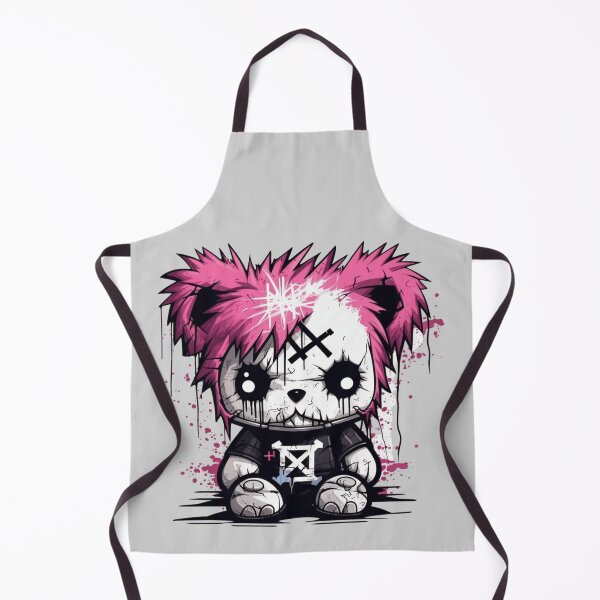 Item preview, Punk Kawaii Bear designed and sold by TheInkRaven.