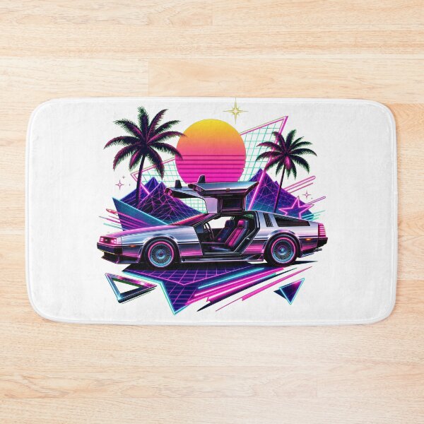 Item preview, The Synth of Delorean - Synthwave Aesthatics Art designed and sold by Unpredictable Fat Cat.